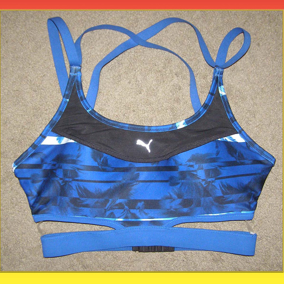 Puma Other - NEW Puma Mid-Impact Sports Bra Med Up to 34C Cup